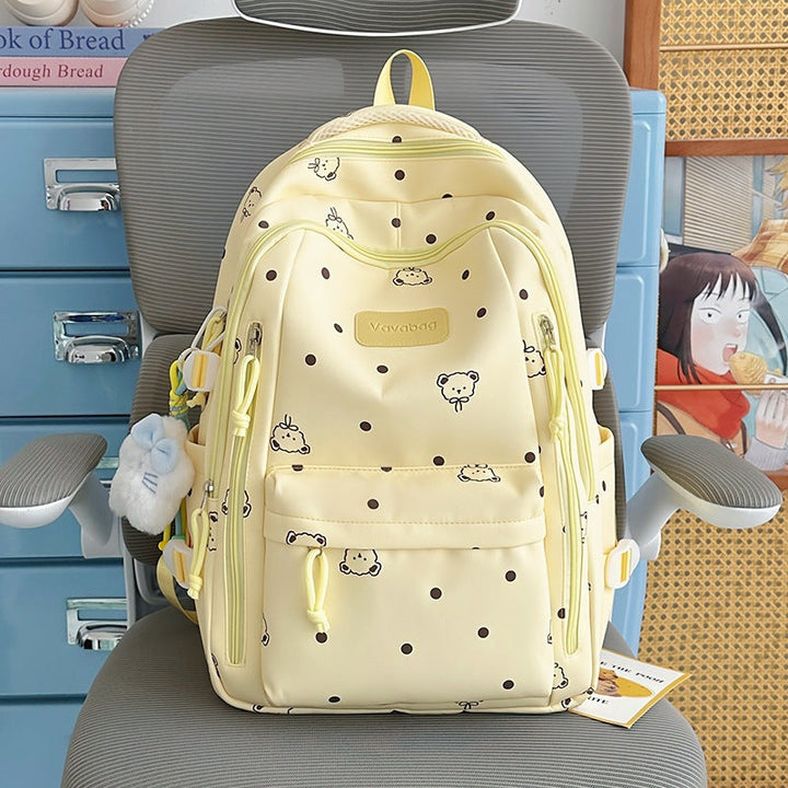 Cute Character-Themed School Backpack