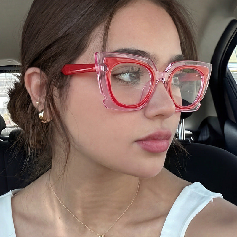 Women's oversized sunglasses with extravagant frame and UV protection Kalsten
