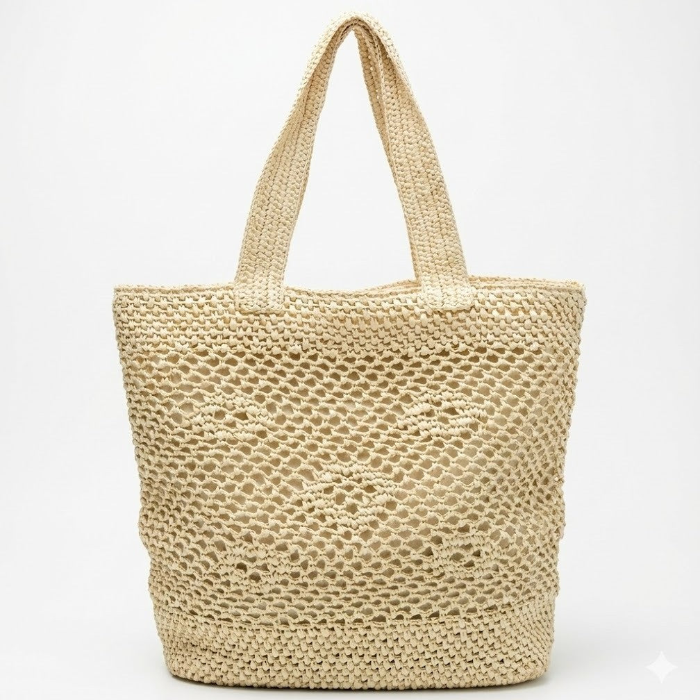 Handwoven tote bag with modern patterns Kalsten