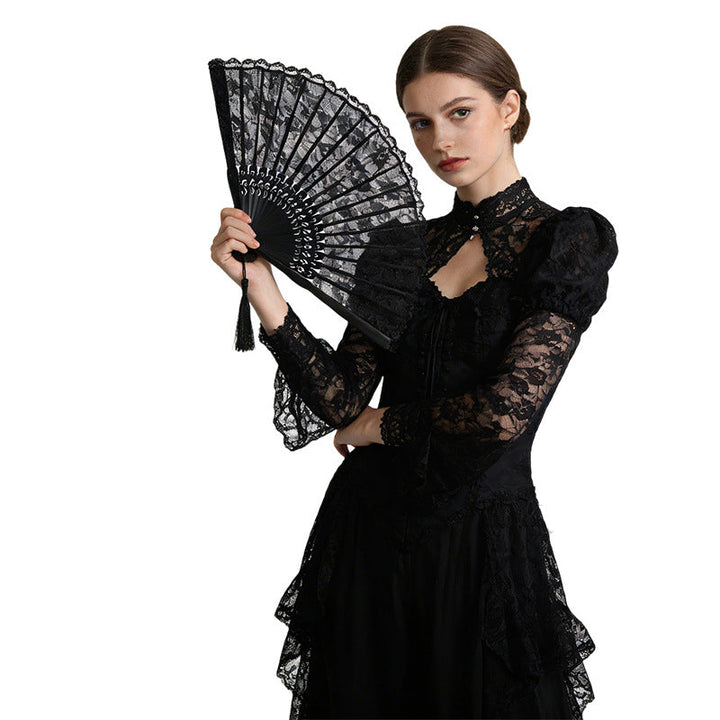 Women Lace Fan Kalsten