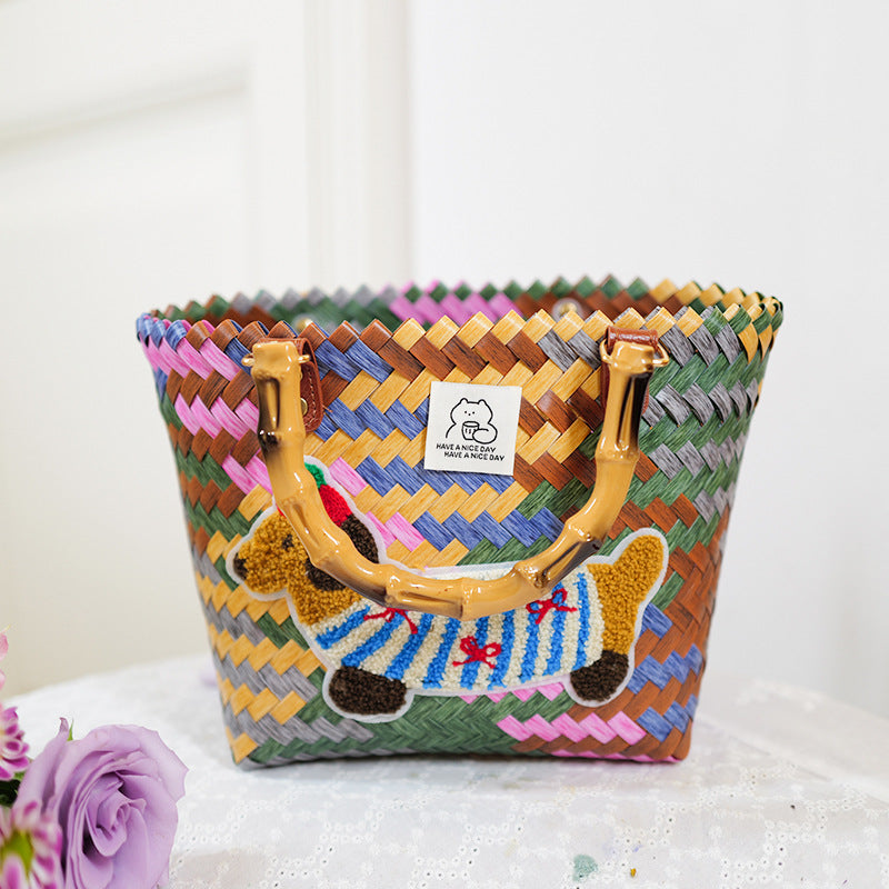 Handmade basket bag Kalsten