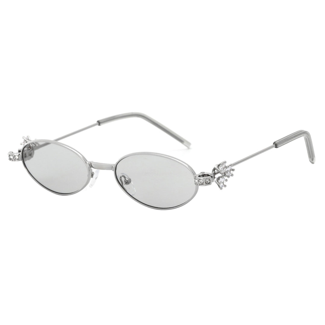 Women's Designer Sunglasses with elegant, mirrored frame and stylish embellishments Kalsten