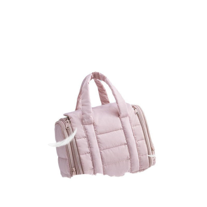 Cosmetic Organizer Bag with Removable Hook and Transparent Compartments Kalsten