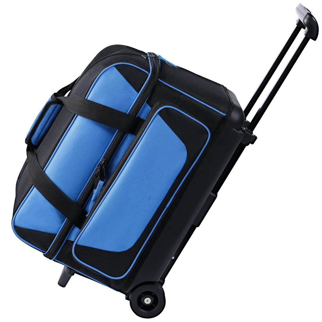 Unisex travel bag with telescopic carrying handle and sturdy bottom plate Kalsten