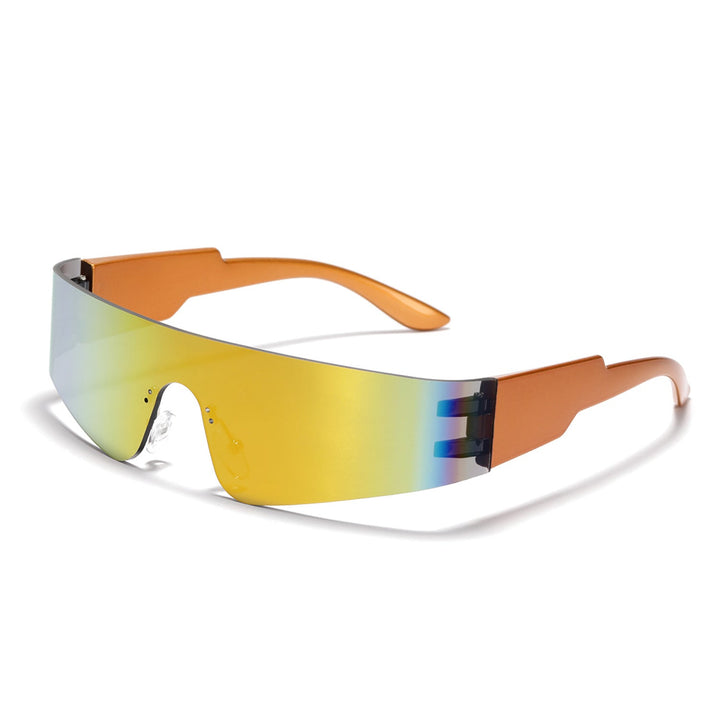 Ladies futuristic sports sunglasses with optimal UV protection Kalsten
