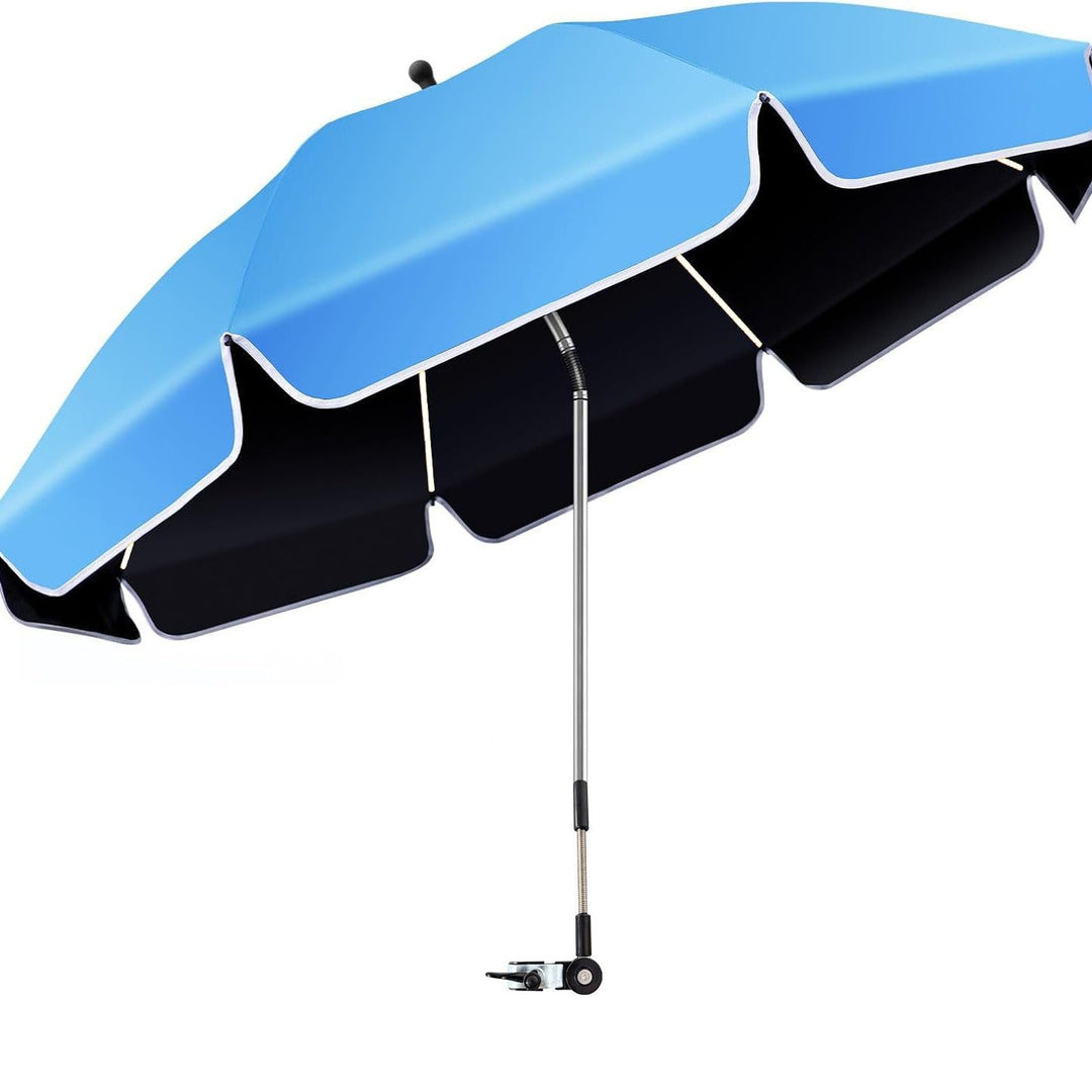 Women’s sturdy beach sunshade umbrella with adjustable mounting system Kalsten