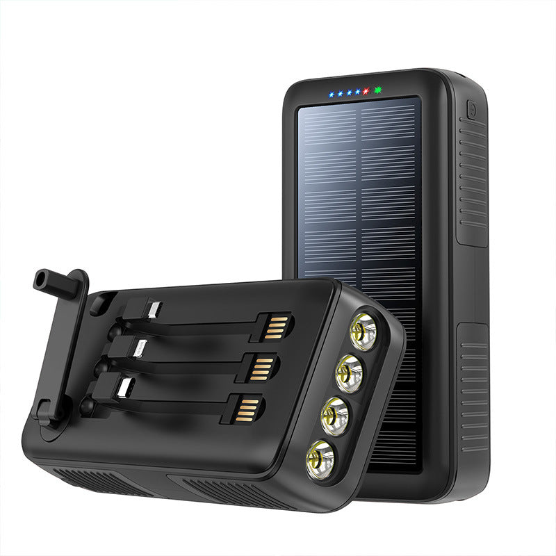 Solar Powerbank with Multifunctional LED Lights Kalsten