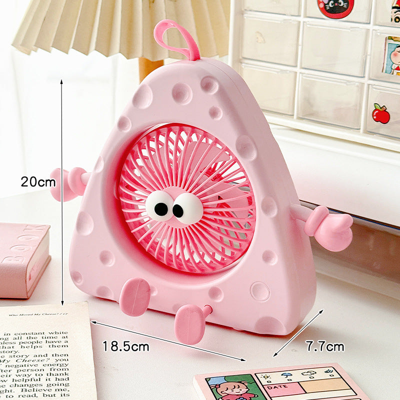 Women's Portable Mini Table Fan in Cute Animal Design Kalsten
