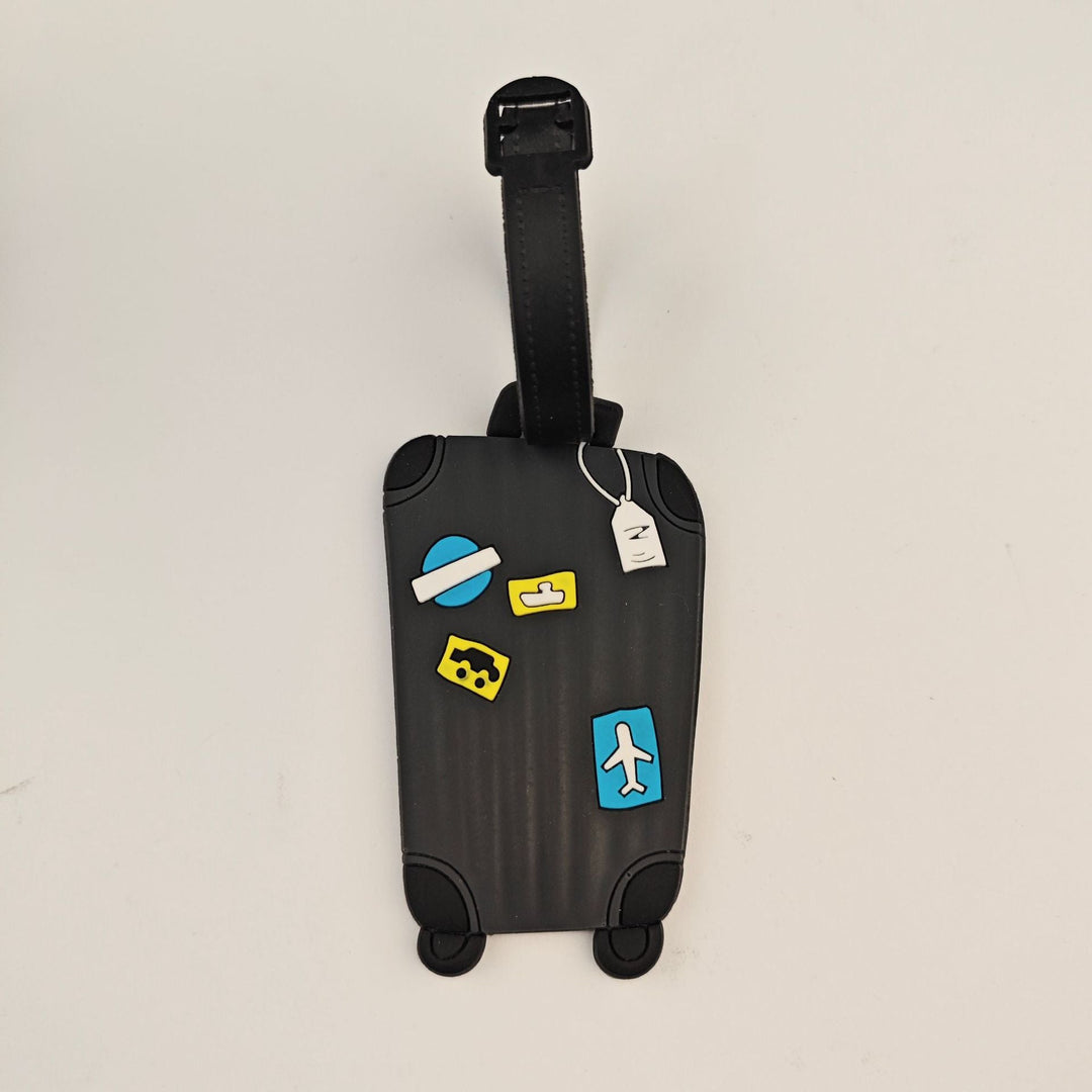 Unisex luggage tag in playful suitcase design Kalsten