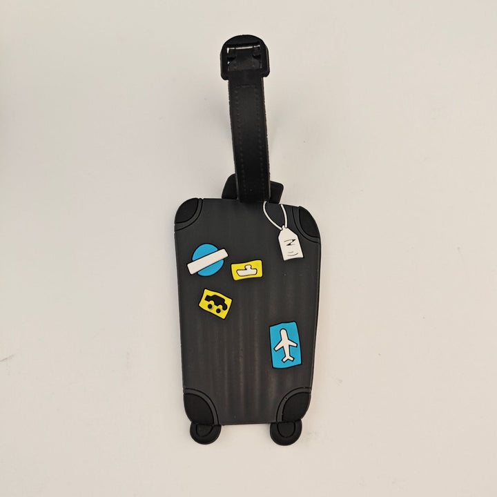 Unisex luggage tag in playful suitcase design Kalsten