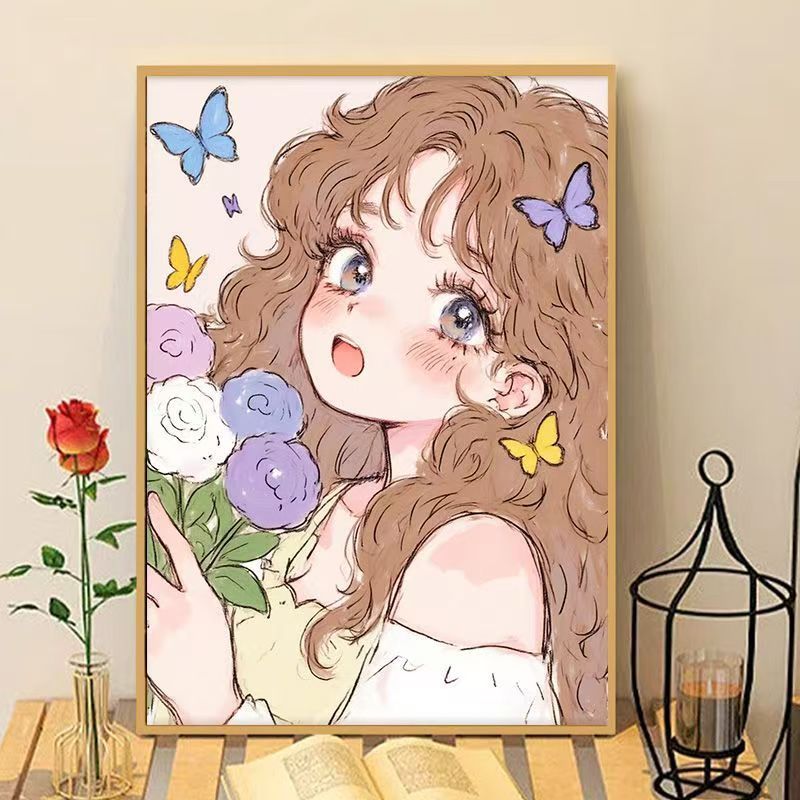 Whimsical Anime Art Print Kalsten