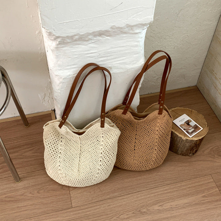 Handmade straw bag Kalsten