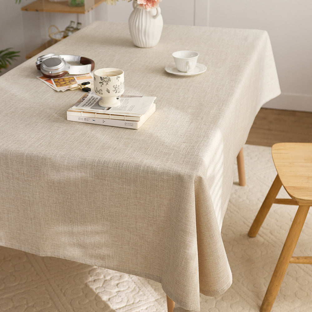 Durable Textured Tablecloth