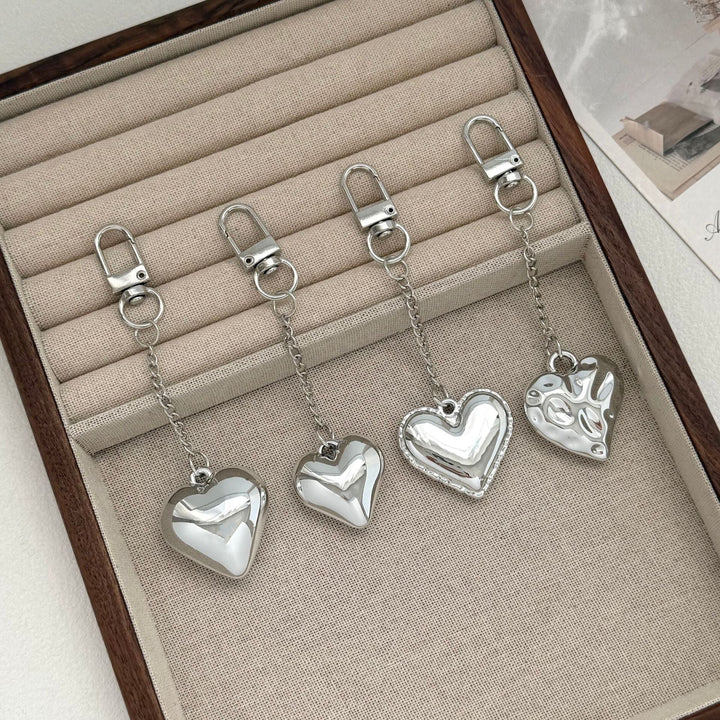 Heart-Shaped Metal Keychain Kalsten