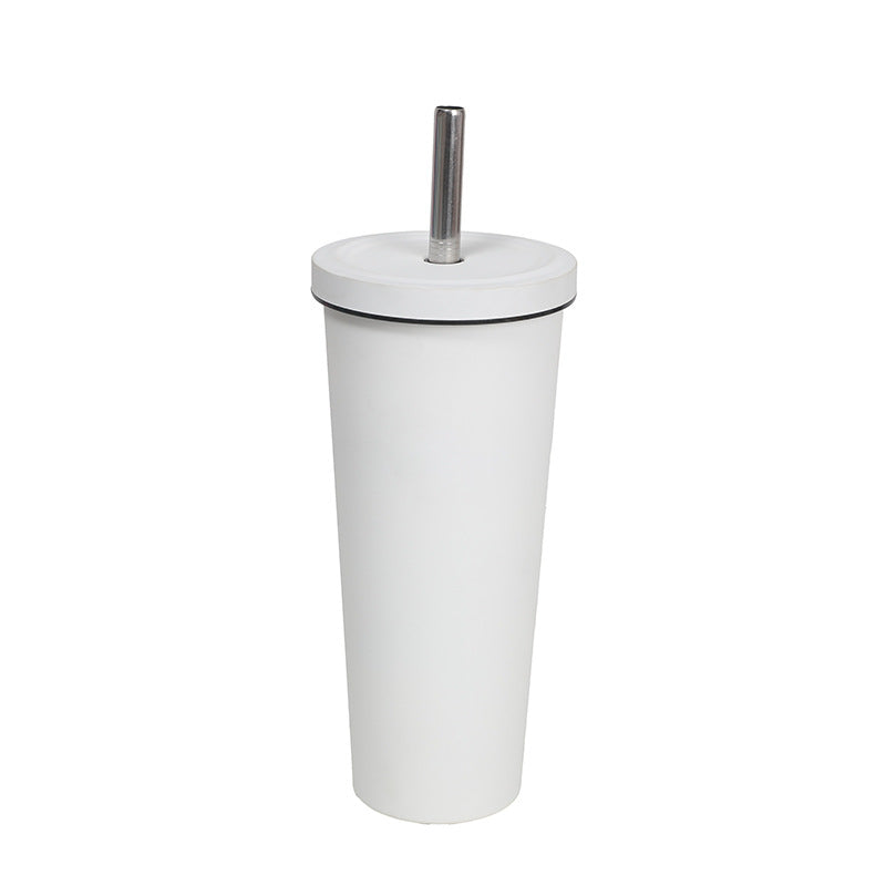 Unisex To-Go drinking mug with strong insulation and stainless steel straw Kalsten