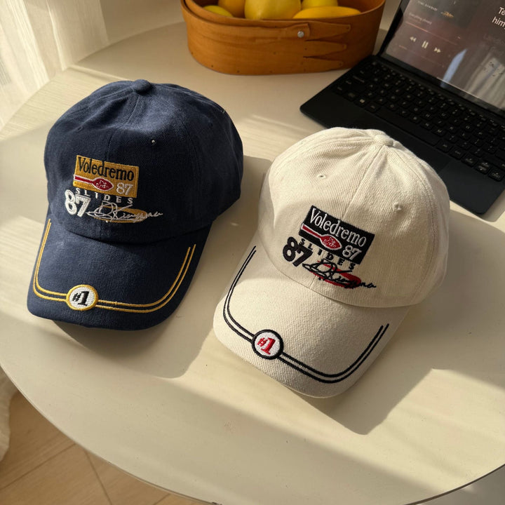 Men's Vintage-Inspired Embroidered Baseball Cap Kalsten 1783922647