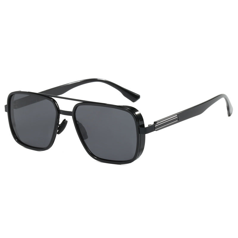 Ladies elegant square sunglasses with high-quality metal frame Kalsten