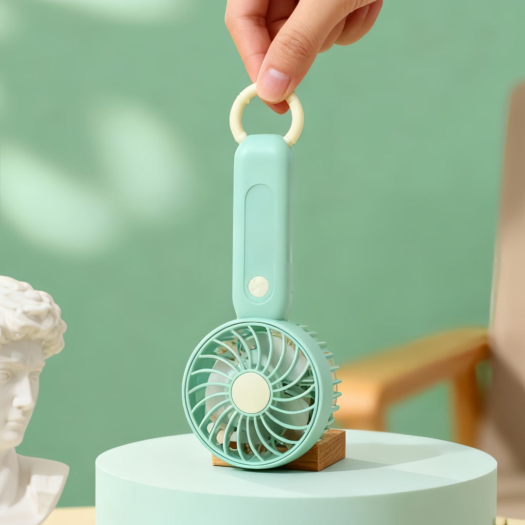 Women's Portable Hand Fan with USB Charging Function Kalsten