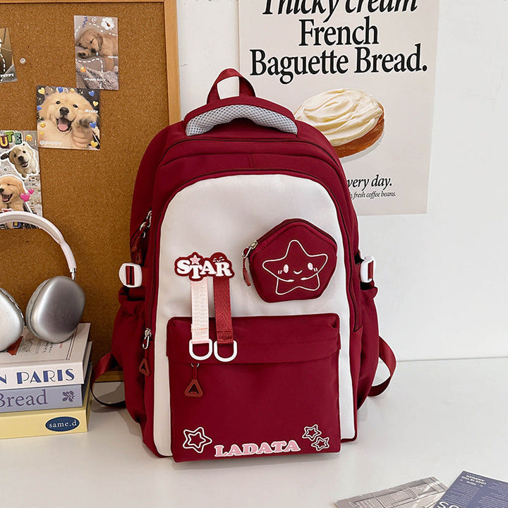 Cute Character Design School Backpack