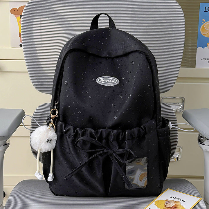 Functional Drawstring School Backpack