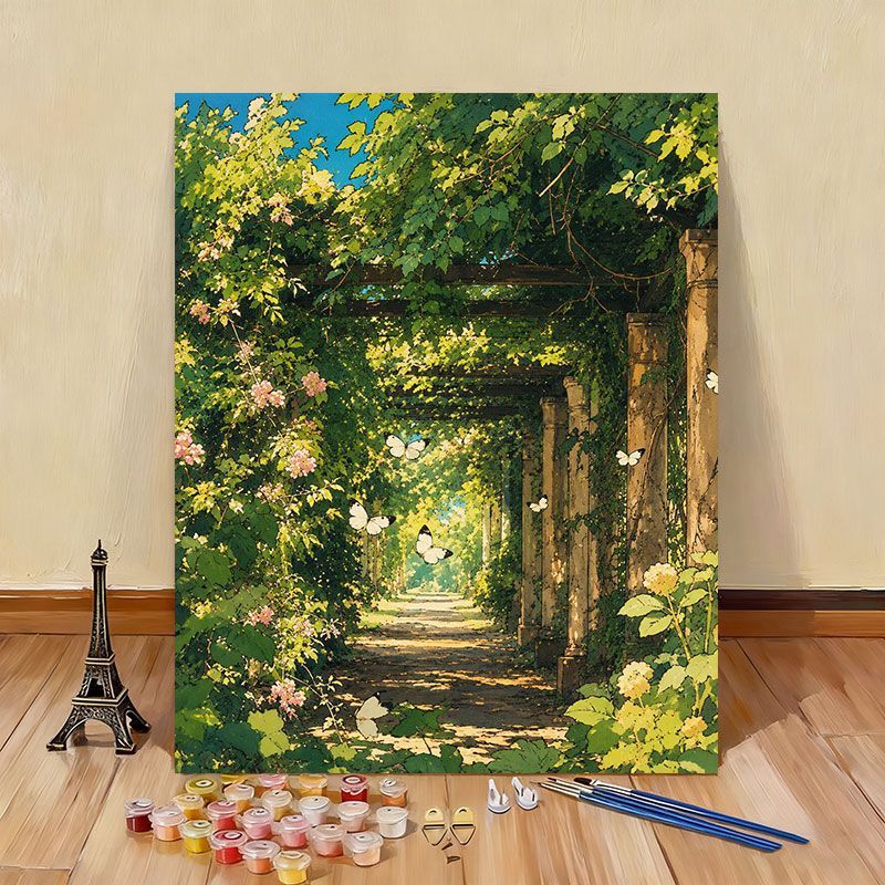 Scenic Garden Paint by Numbers Kit Kalsten