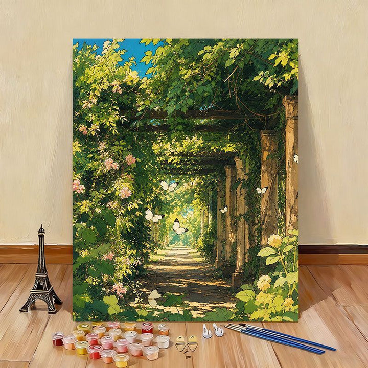 Scenic Garden Paint by Numbers Kit Kalsten