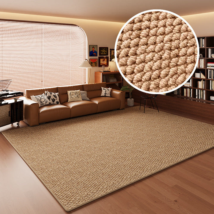 Luxurious Woven Natural Fiber Area Rug