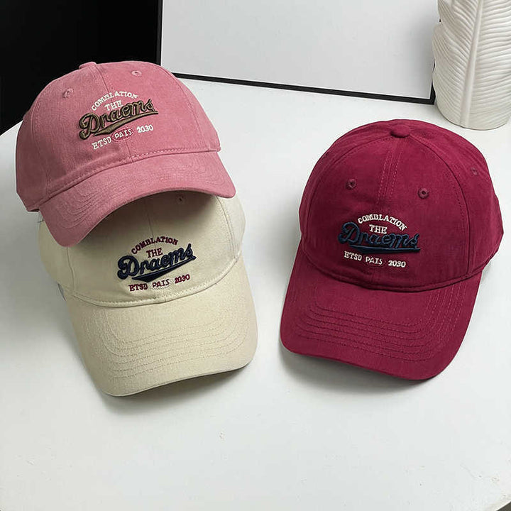 Unisex Vintage-Inspired Embroidered Baseball Cap Kalsten