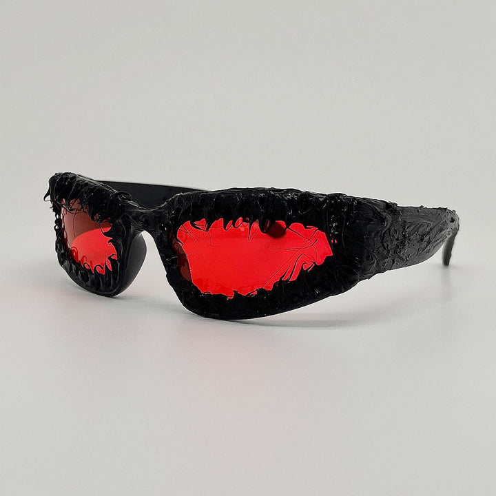 Ladies unique sports sunglasses in futuristic design Kalsten