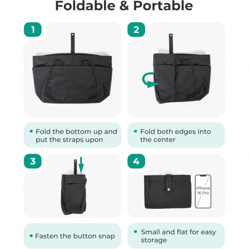 Multifunctional tote bag with practical compartment design Kalsten