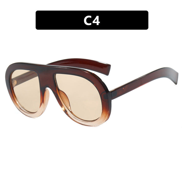 Ladies oversized sunglasses in futuristic design Kalsten