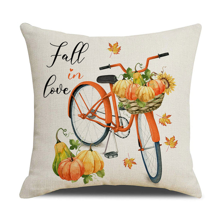 Women's pillowcase with autumn pumpkin design Kalsten