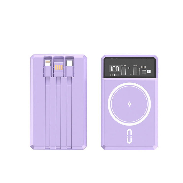 Power bank with integrated light and fast charging functions Kalsten