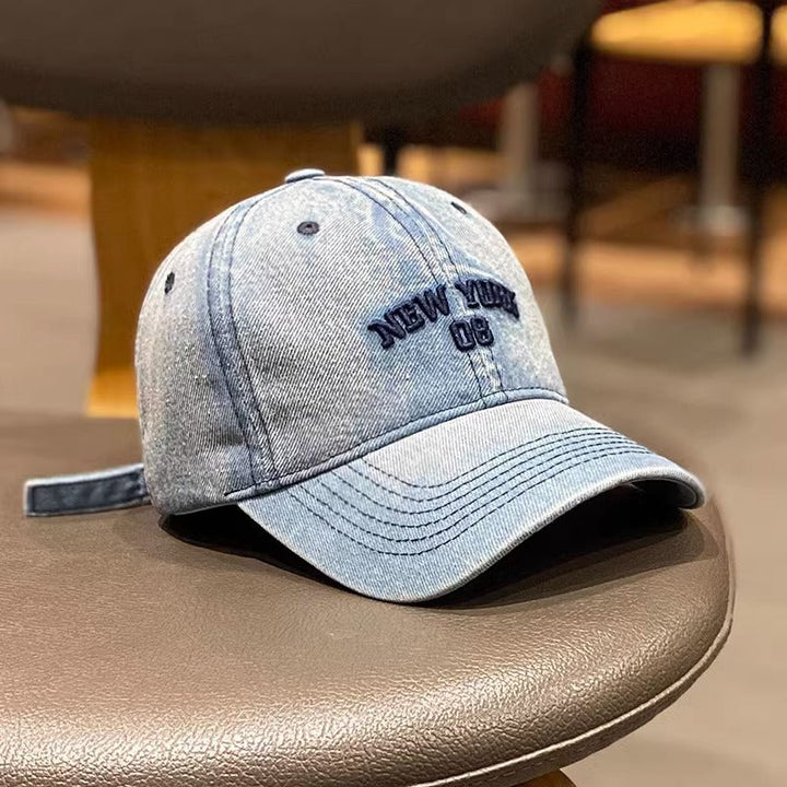 Women's Vintage Denim Baseball Cap Kalsten