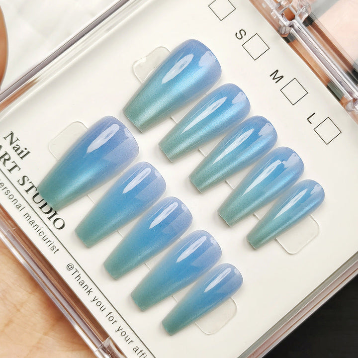 Artificial Glitter Nail Tips Kalsten