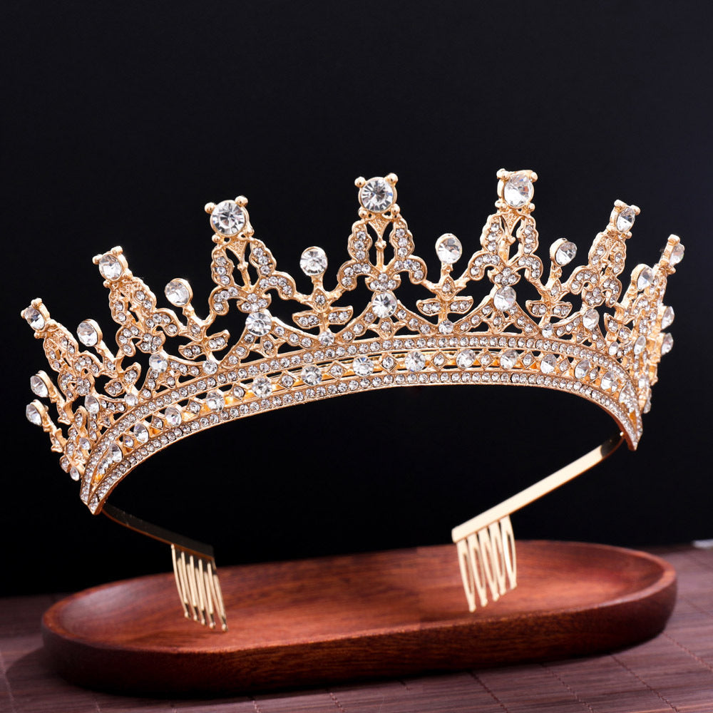 Women's Sparkling Crown and Sash Set Kalsten