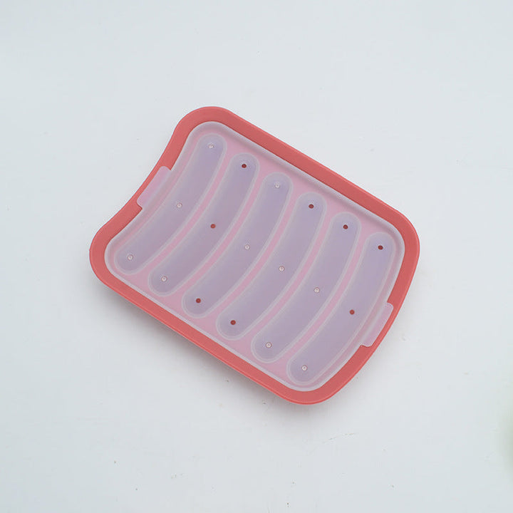 Silicone ice cube mold with integrated cooling design Kalsten
