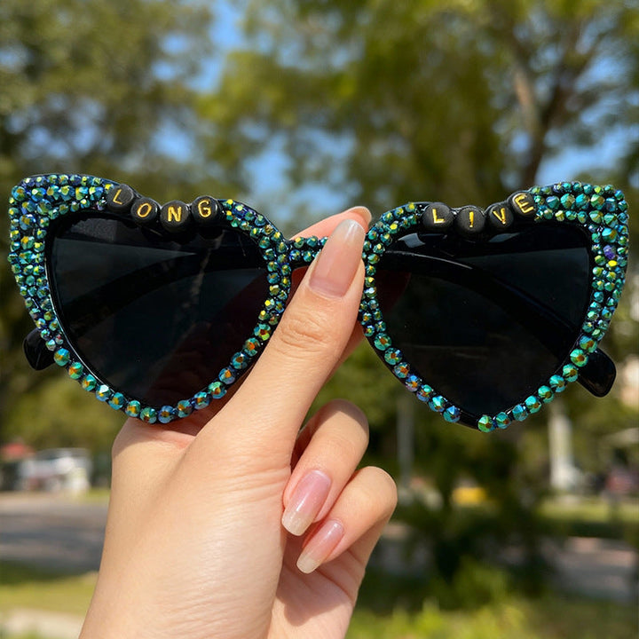 Statement Heart-Shaped Sunglasses Kalsten 1787141240