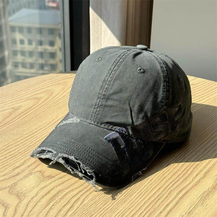 Men's Distressed Cotton Baseball Cap Kalsten 1784270811