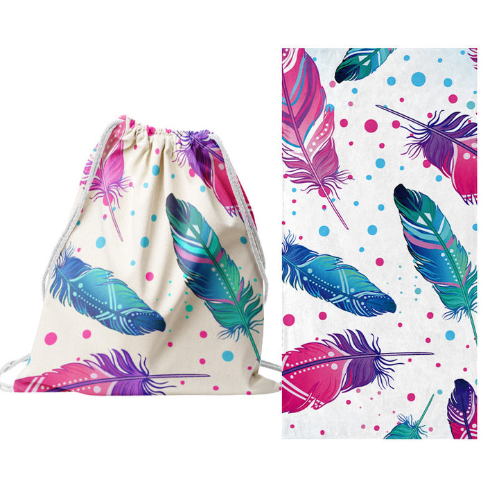 Drawstring bag with creative cactus design Kalsten