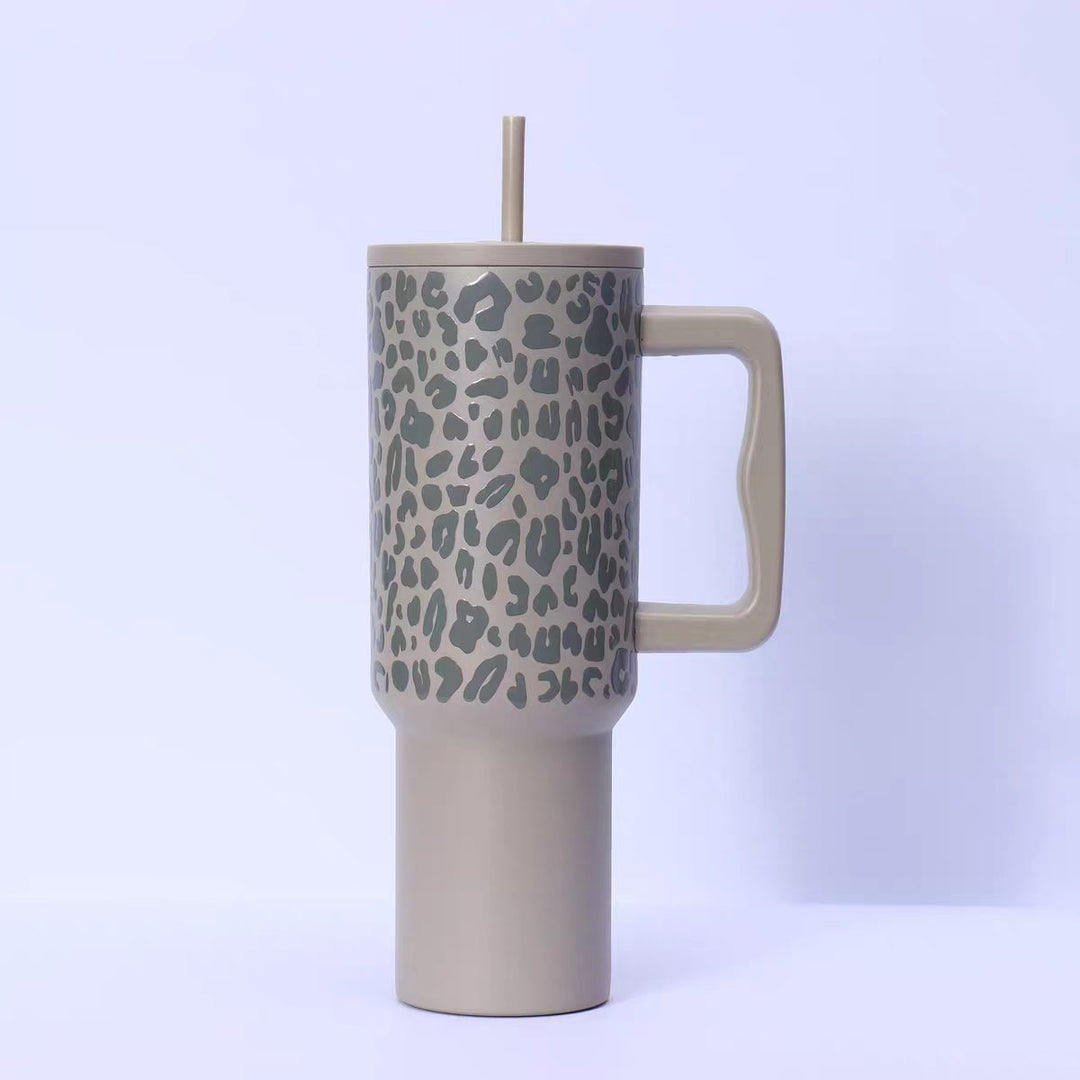 Ladies drinking cup with unique leopard pattern Kalsten