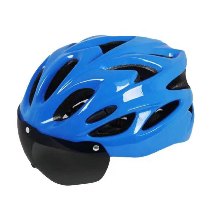 Bicycle helmet with integrated sun visor and optimal ventilation Kalsten