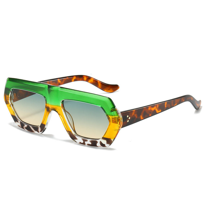 Women's fashionable optical glasses in extravagant hexagon design Kalsten