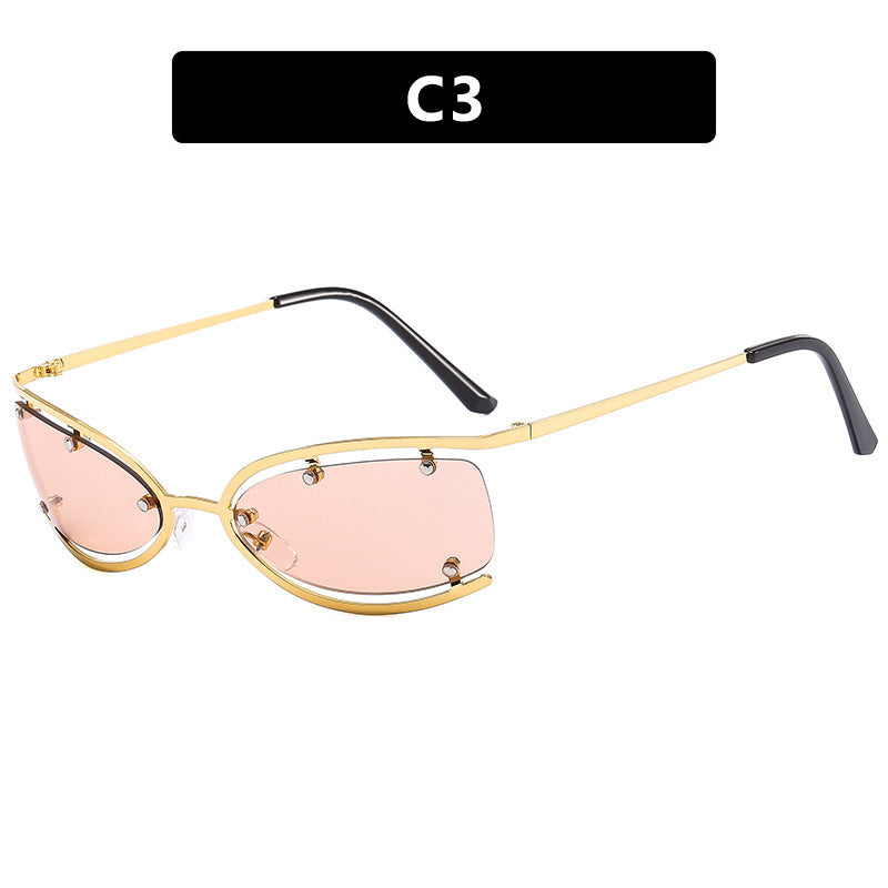 Women's fashionable sunglasses with elegant frame structure and trendy lenses Kalsten