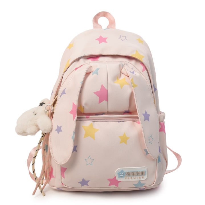 Cute Animal Ears Star Print School Backpack Kalsten