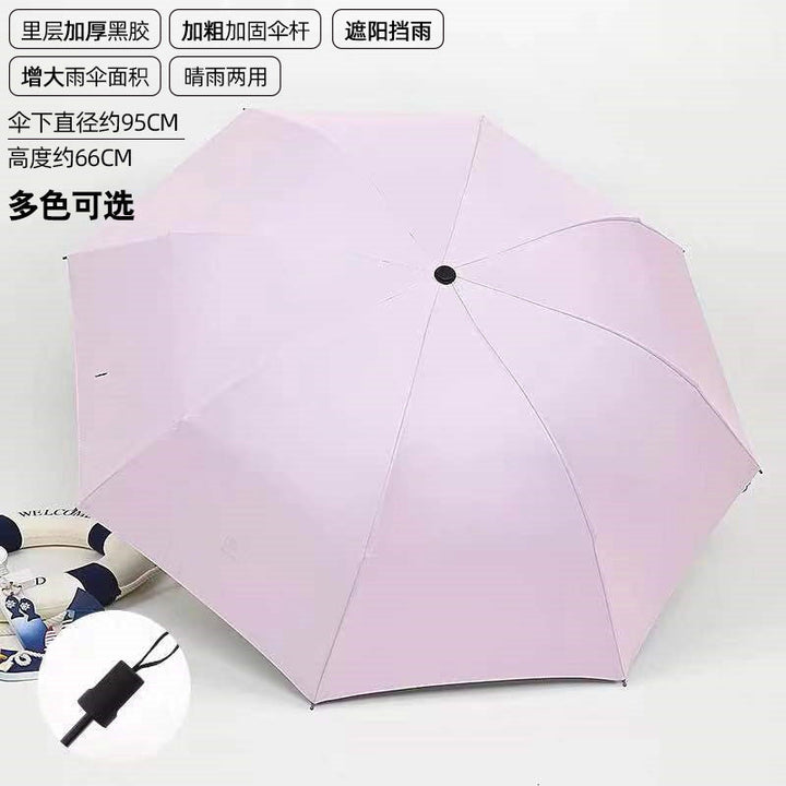 Women's Folding Umbrella with UV Protection and Sturdy Frame Kalsten