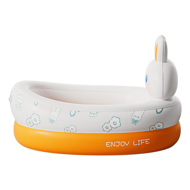 Women Inflatable Baby Bathtub with Cuddle Motif Kalsten