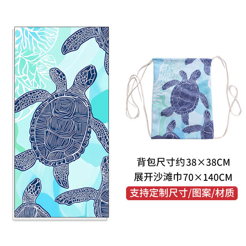 Beach towel and backpack set Kalsten