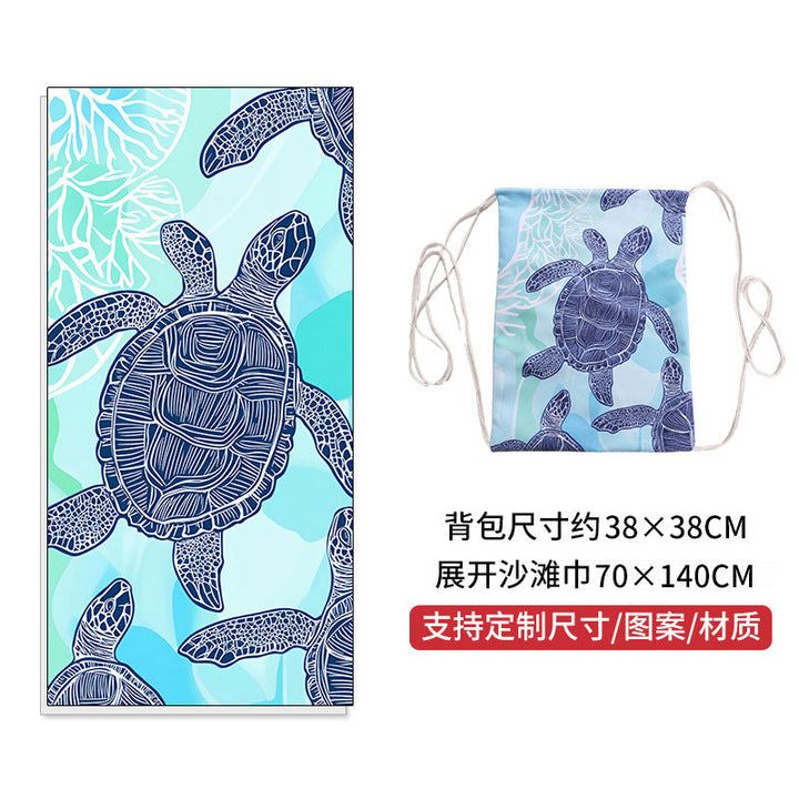 Beach towel and backpack set Kalsten