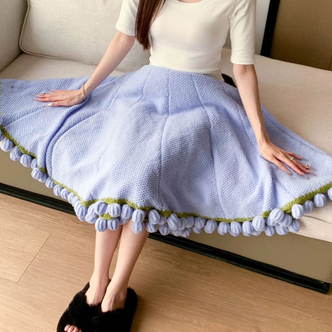 Cozy Crinkled Skirt Kalsten